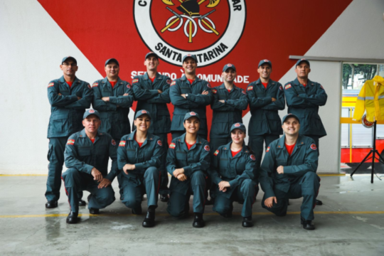 Formatura Bombeiros Comunitários - Capinzal