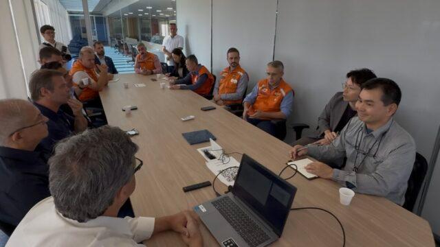 Missão da JICA na Bacia do Rio Tubarão