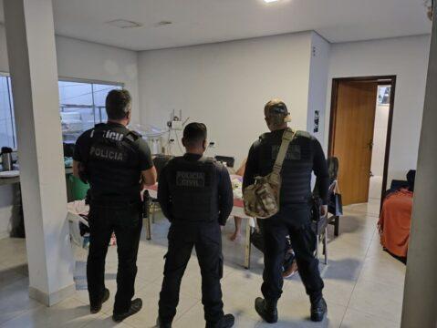 Desarticulação organização criminosa