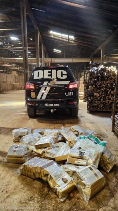 Prisões e apreensões realizadas durante a Operação Narke em Santa Catarina