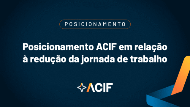 Imagem ilustrativa sobre a posição da ACIF em relação à redução da jornada de trabalho em Florianópolis