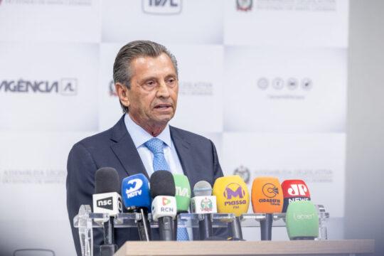 Presidente da Assembleia Legislativa de Santa Catarina, Júlio Garcia