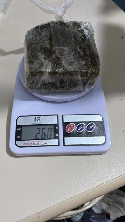 Prisão em flagrante por tráfico de drogas em São Domingos