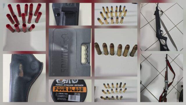 Prisão por posse irregular de armas em Caxambu do Sul