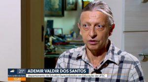 Foto do Professor Ademir Valdir dos Santos