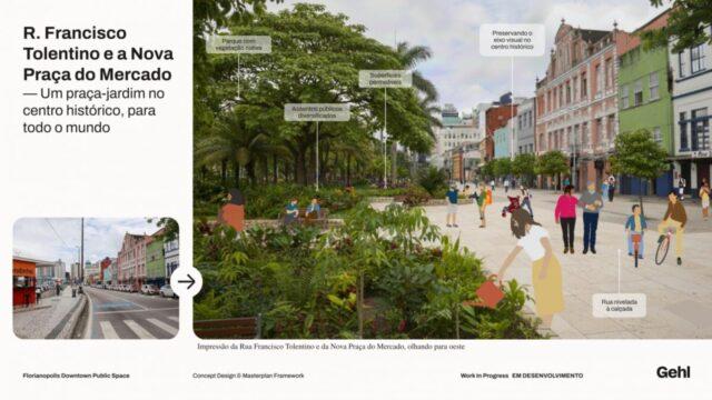 Projeto de requalificação do Centro da Capital