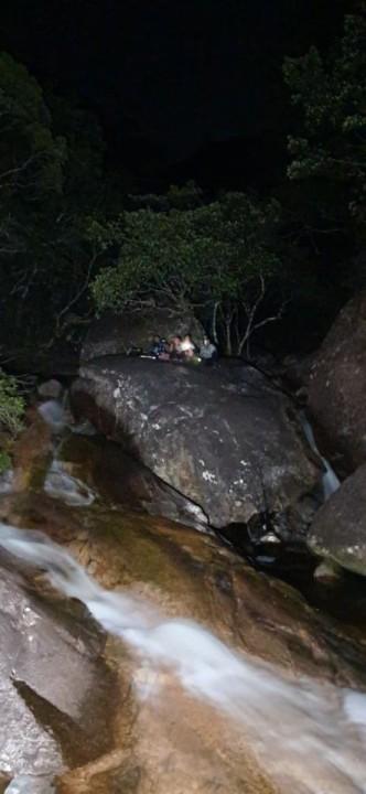 Bombeiros realizam operação de resgate na Guarda do Cubatão em Palhoça