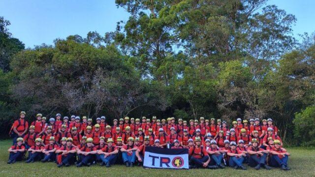 Alunos Soldados e Cadetes em treinamento