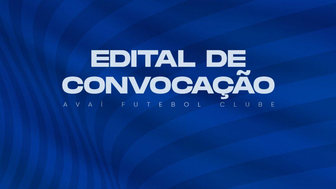 Assembleia Geral Extraordinária - Reforma Estatutária Avaí Futebol Clube