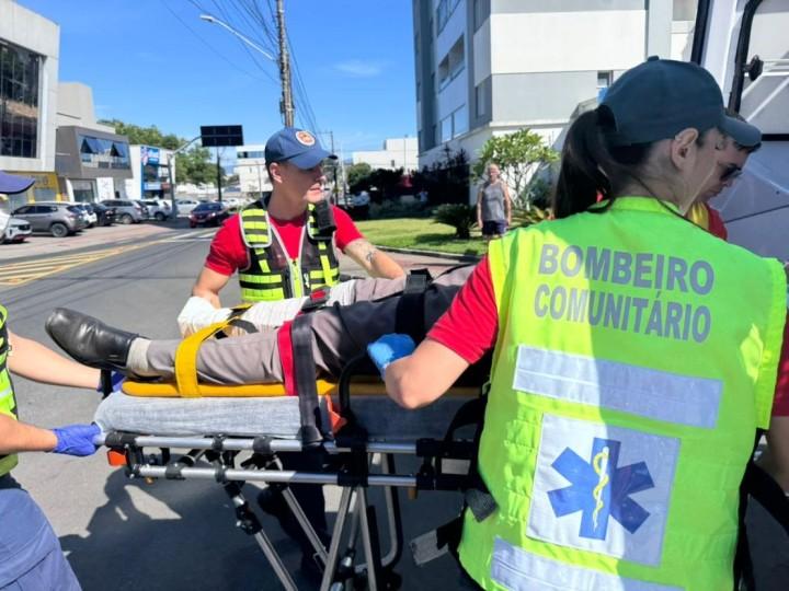 Bombeiros Militares em ação