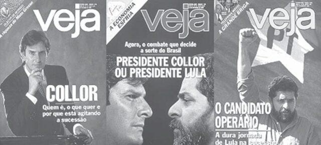 Foto de Collor durante campanha eleitoral de 1989