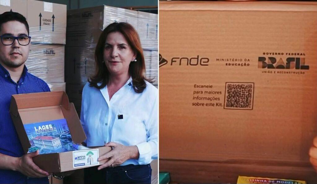 Kits escolares em Lages