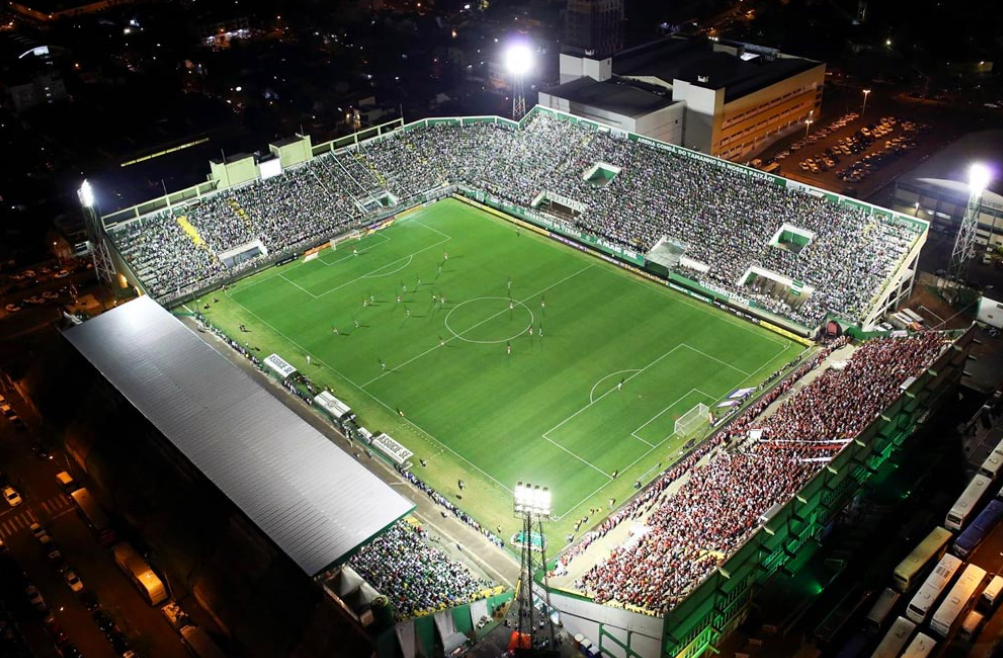 Imagem ilustrativa do projeto do Museu da Chapecoense em Chapecó