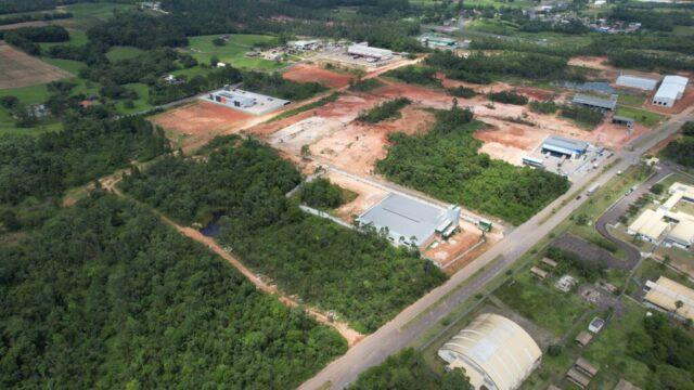 Infraestrutura no Porto Seco