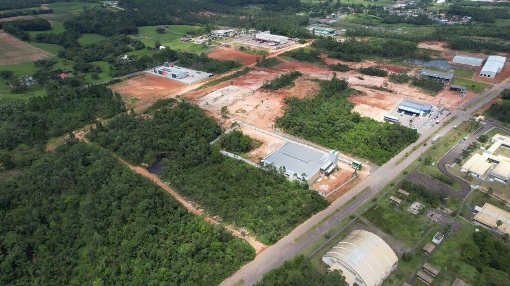 Infraestrutura no Porto Seco