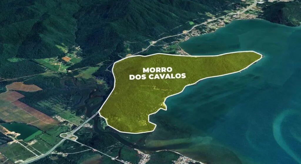 Obras no Morro dos Cavalos - Projeto Estratégico de Infraestrutura Viária