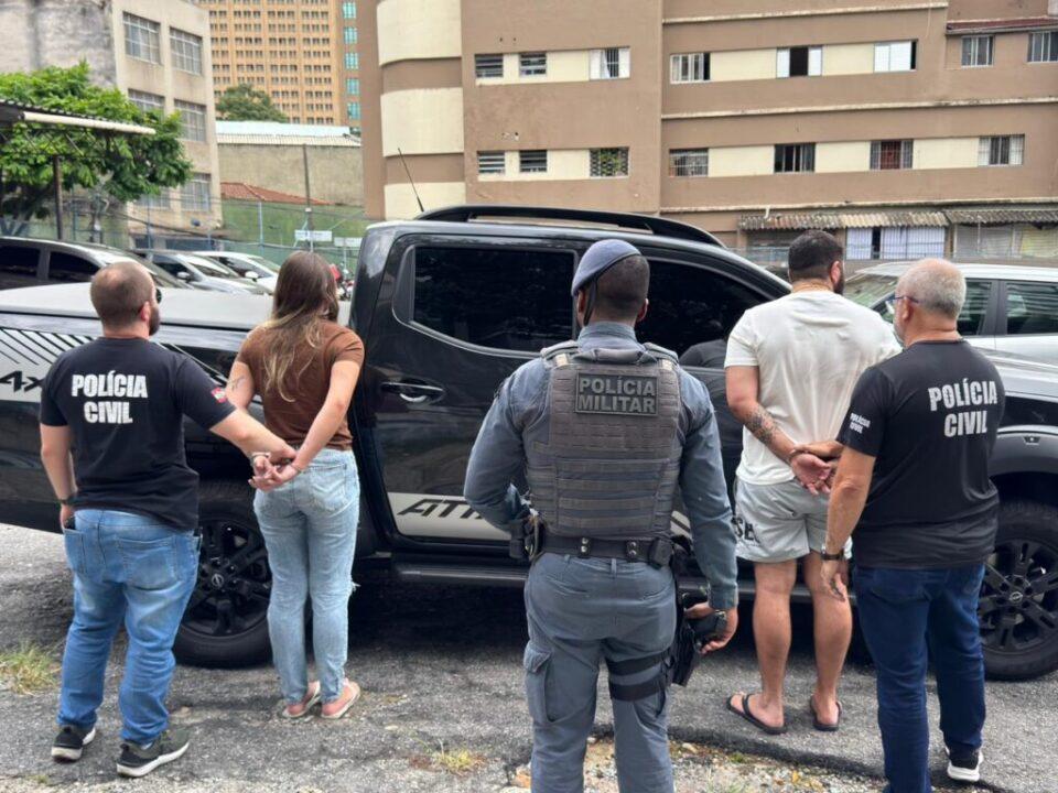 Prisão de estelionatários pela Polícia Civil