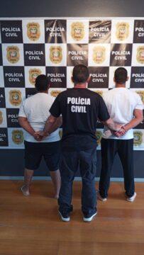 Prisão de suspeitos ligados a homicídio em Lages