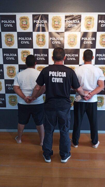 Prisão de suspeitos ligados a homicídio em Lages