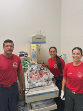 Bombeiros Militares auxiliam no parto gemelar em Florianópolis