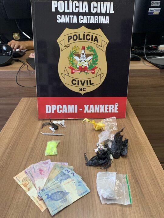 Operação policial em Xanxerê