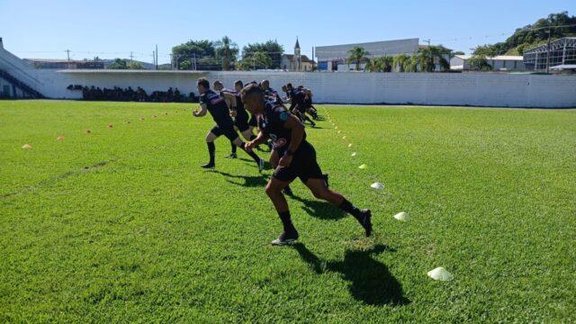 Árbitros em preparação para o Catarinense Fort Atacadista 2026