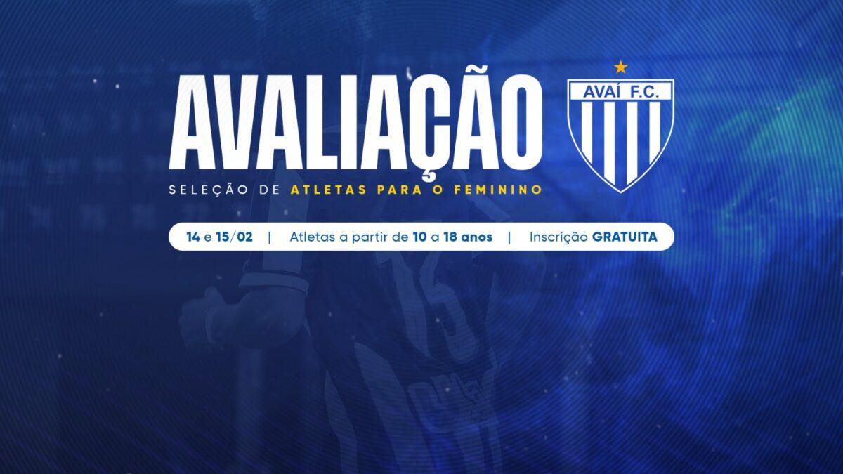 Jovens talentos jogando futebol no Avaí Feminino