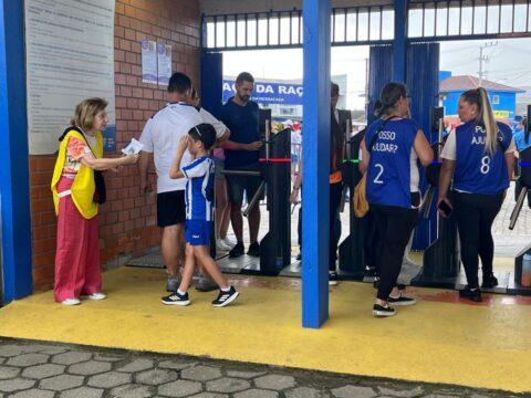 Campanha de arrecadação de alimentos 2026 pelo Avaí, Rotary Club Florianópolis e BASC