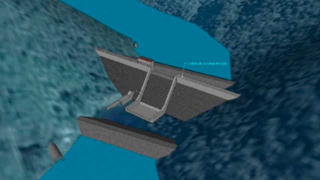 Barragem do Rio Itajaí-Mirim em Botuverá