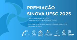 Premiação INOVA UFSC e Empreendedor DNA UFSC 2025