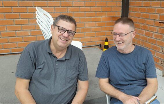 Imagem dos coronéis Armando e Coelho em Joinville