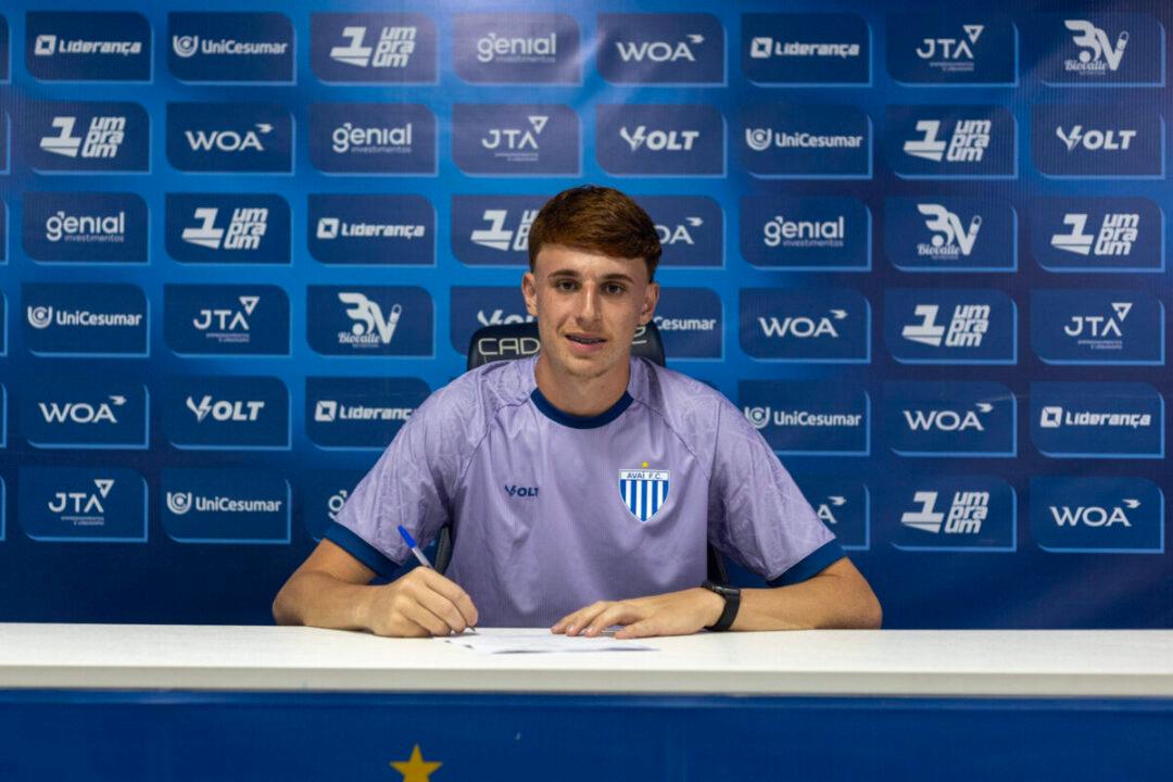 Foto de Eduardo Jung, novo contratado do Avaí