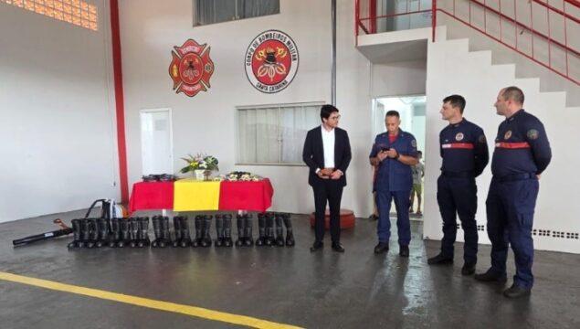 Equipamentos de proteção individual para combate a incêndios