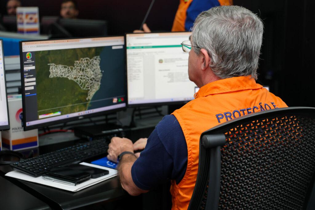 Simulado Estadual de Prevenção a Desastres em Santa Catarina