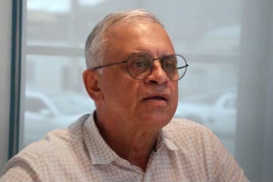 Foto do prefeito Jair Franzner de Jaraguá do Sul