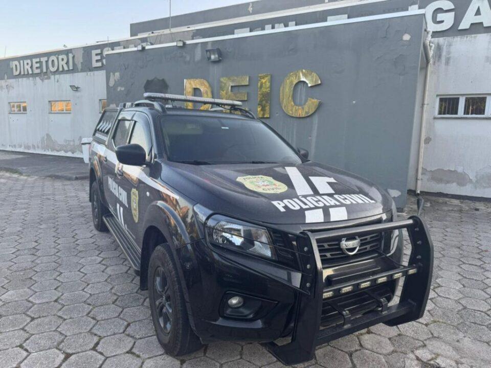 Operação policial em Santa Catarina