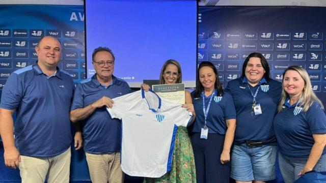Palestra sobre desenvolvimento humano para comissões técnicas do Avaí Futebol Clube