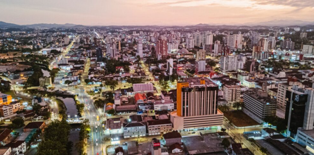 Imagem representativa da parceria entre a Prefeitura de Joinville e o Join.Valle para promover negócios e investimentos