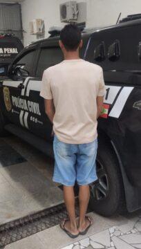Homem preso pela Polícia Civil de Santa Catarina