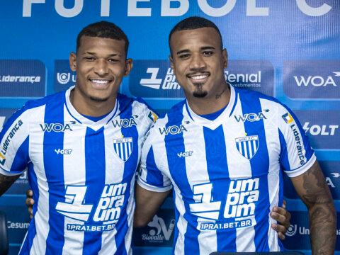 João Maistro e Walace França, novos reforços do Avaí FC para a temporada 2026