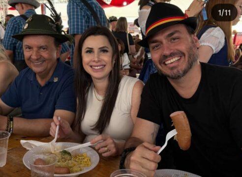 Governador Jorginho em reunião política