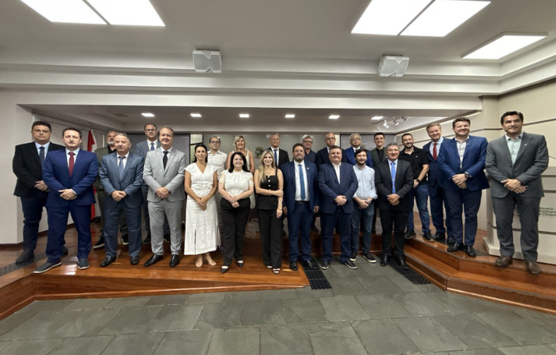 Sessão da Câmara de Chapecó em 2026