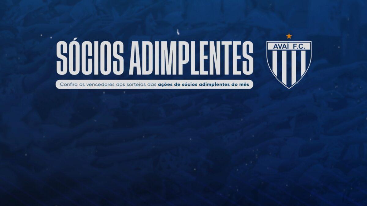 Imagem representativa dos sócios sorteados em janeiro de 2026 no Avaí Futebol Clube