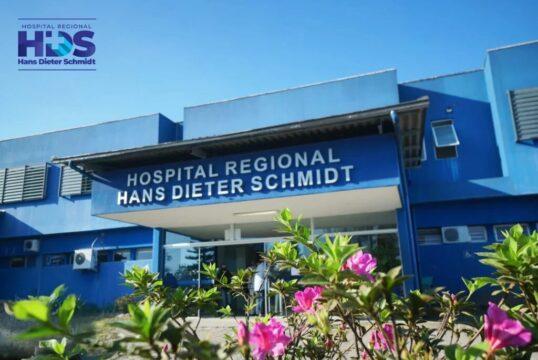 Refeições no Hospital Regional Hans Dieter Schmidt