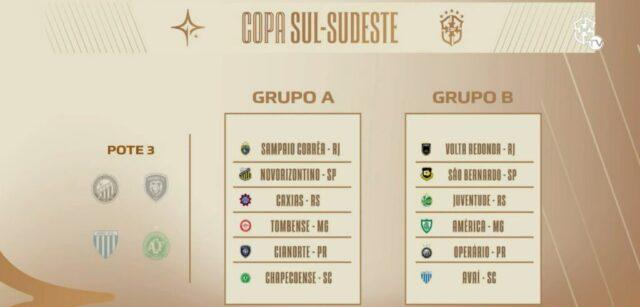 Imagem do Avaí FC na Copa Sul-Sudeste 2026