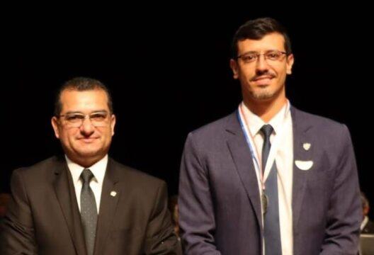 Presidente do Avaí, Bernardo Pessi, recebe Medalha e Diploma de Mérito Virgílio Várzea na Câmara de Vereadores de Florianópolis