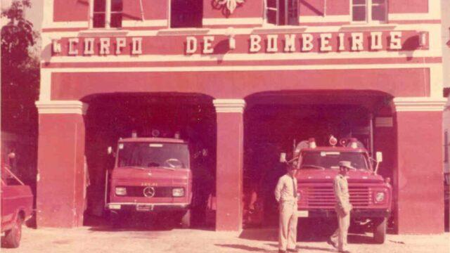 Imagem representativa do CBMSC e sua atuação ao longo de 100 anos