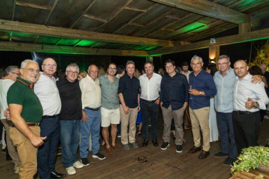 Carlos Chiodini e líderes políticos