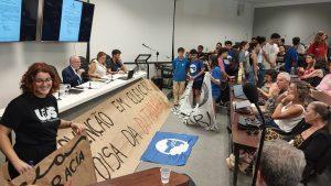 Sessão do Conselho Universitário