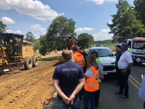 Obras na Rodovia SC-477 sob investigação do Ministério Público